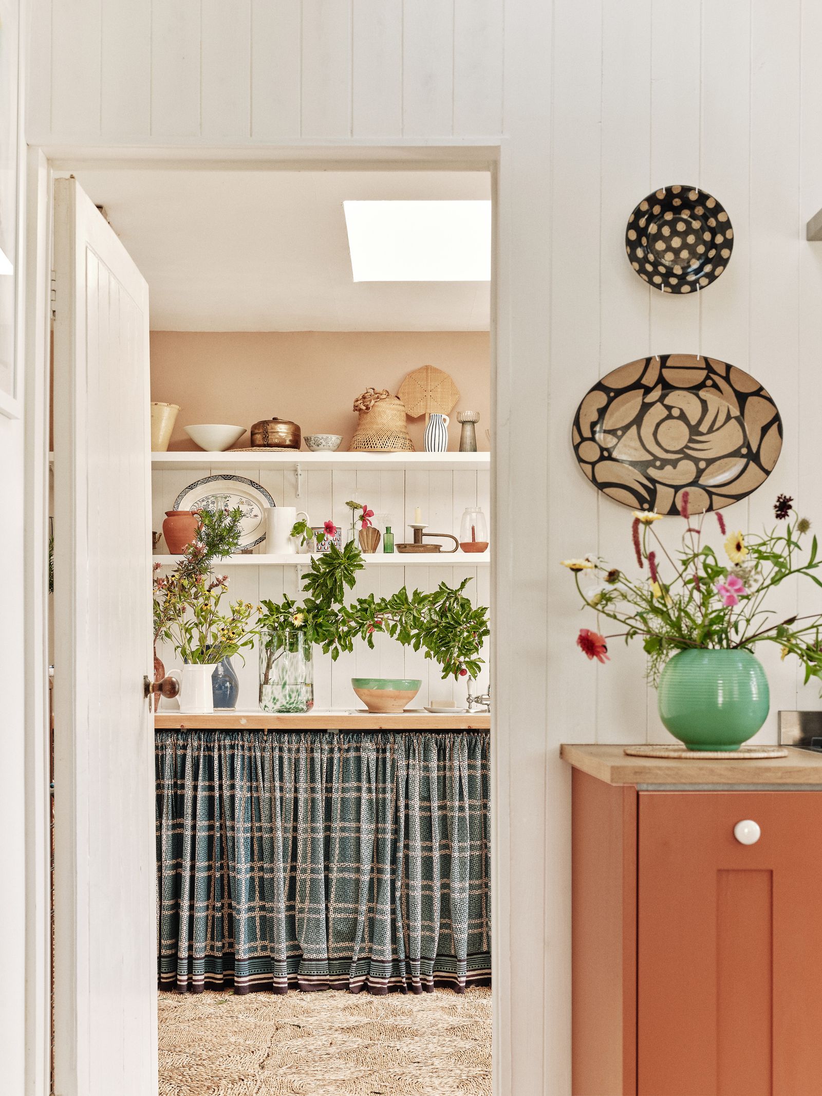 Image may contain Indoors Interior Design Cup Plate Flower Plant Home Decor Furniture and Flower Arrangement