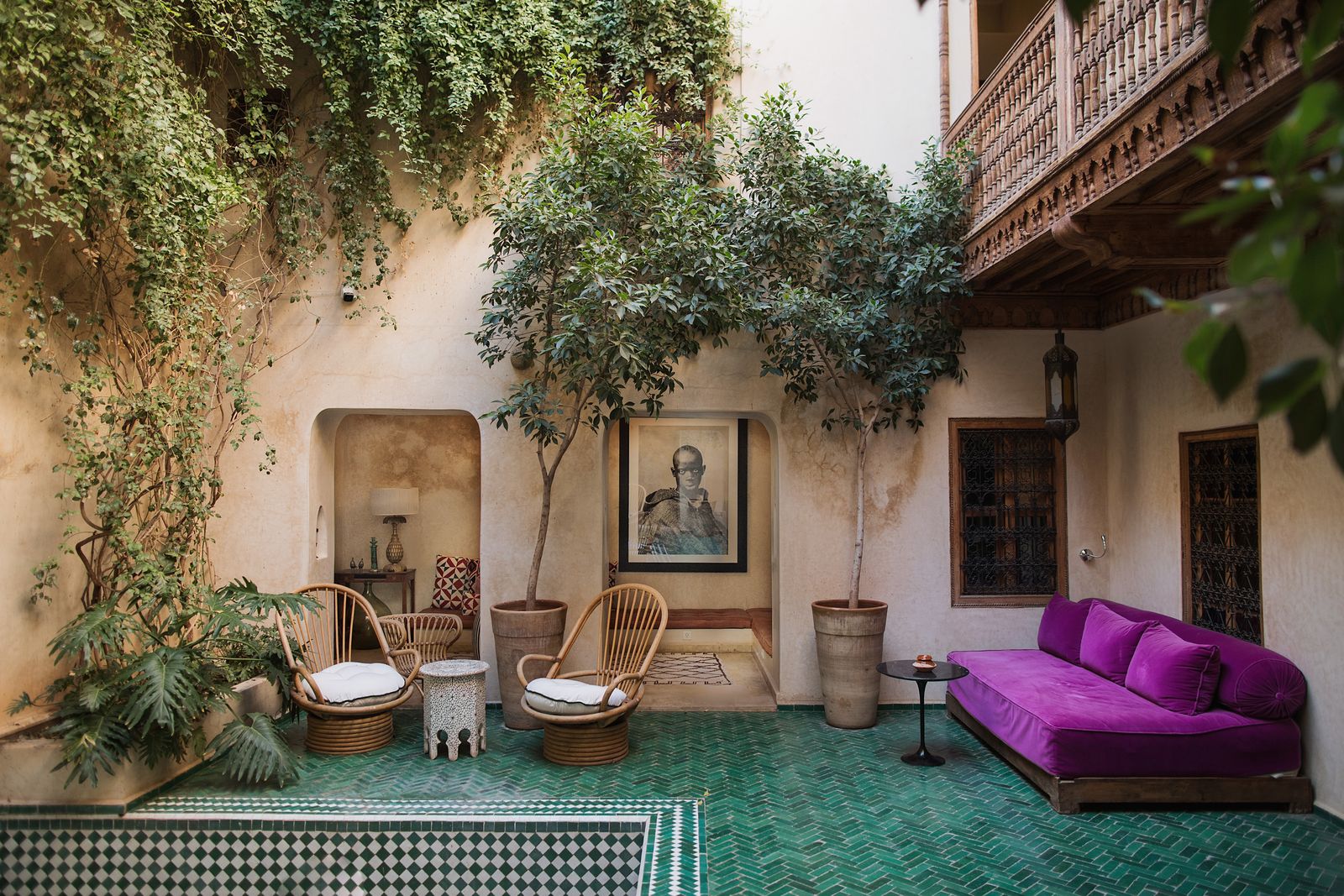 The terrace El Fenn Marrakech