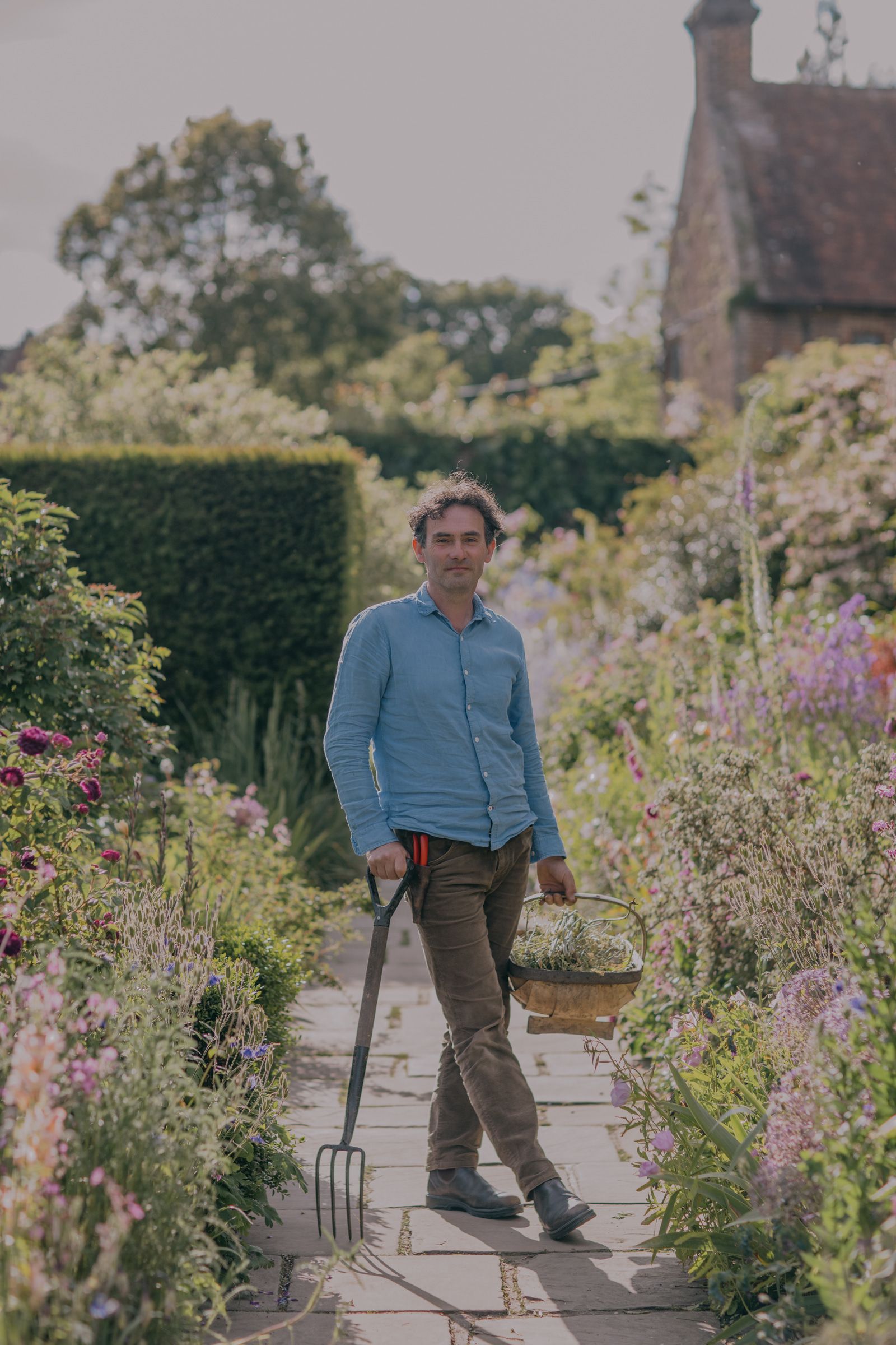 Sissinghurst head gardener Troy ScottSmith.