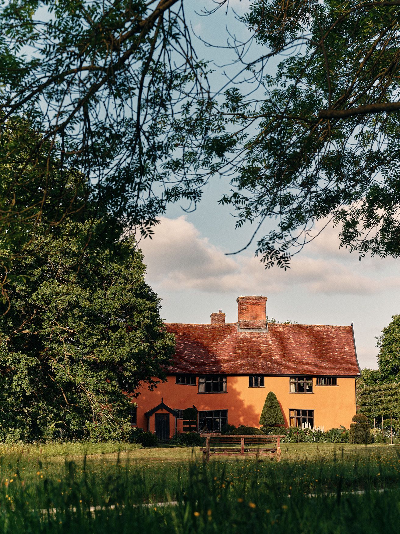 The owners drove round Suffolk looking at house colours and settled on a bespoke traditional limewash mixed by local...