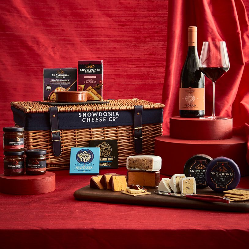 Snowdonia takes the top spot in our guide to the best cheese hampers.