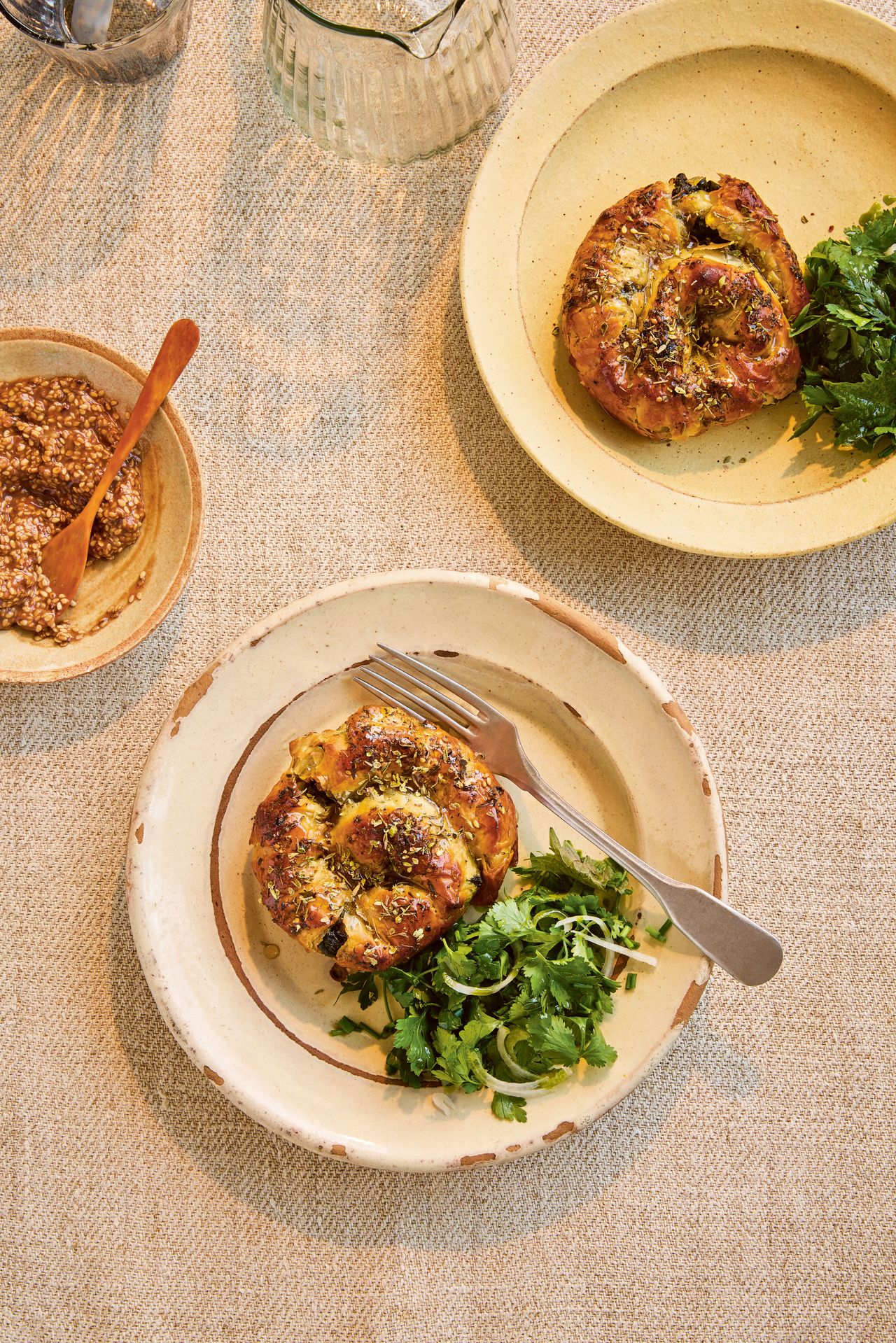 Spiced spinach börek