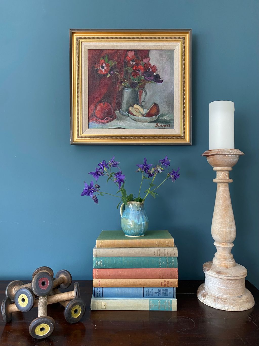 Sara Allom of The Vintage Art Gallery sources all her unique pieces at auctions flea markets and antiques fairs. With a...