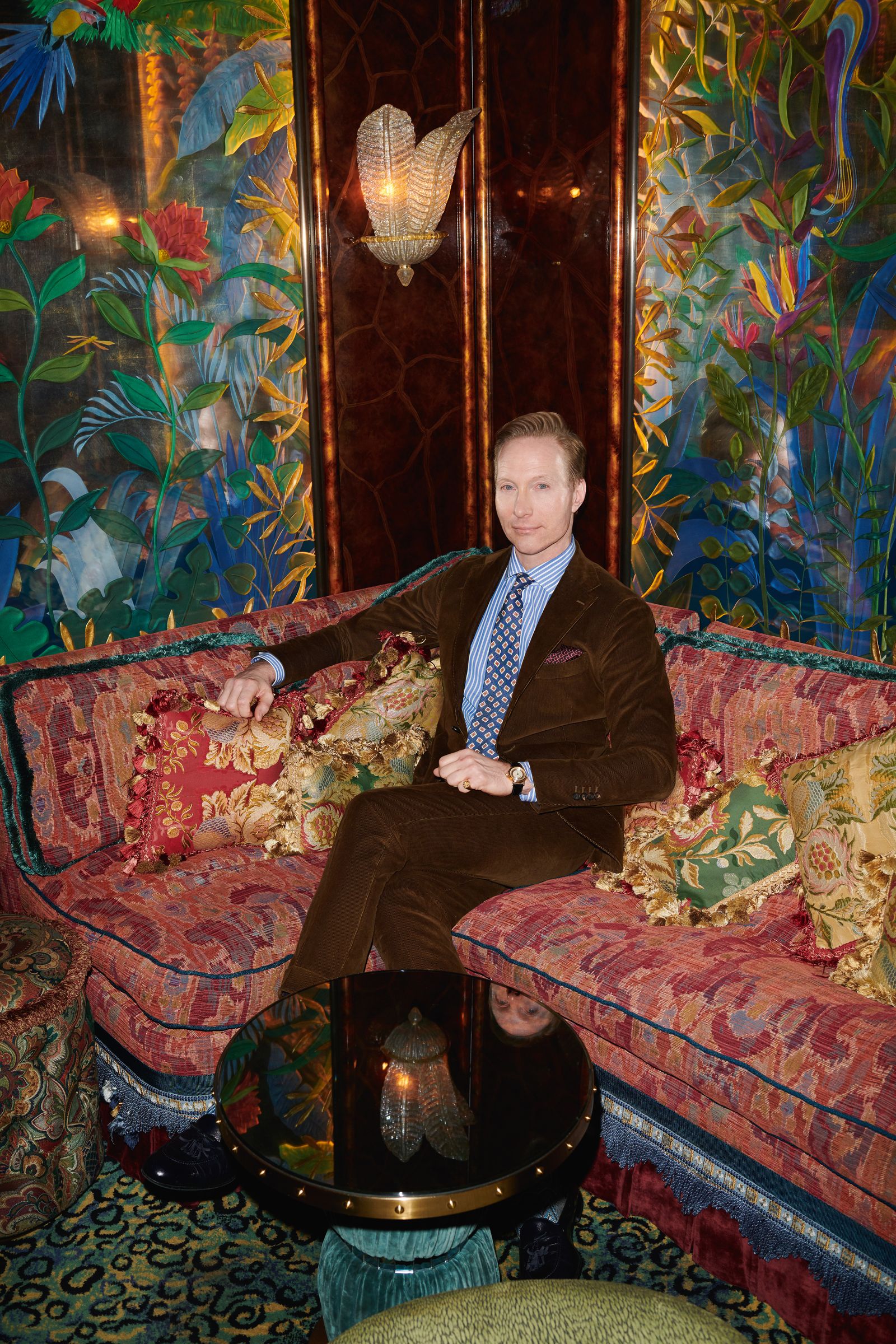 Martin redesigned the interiors for Annabels club