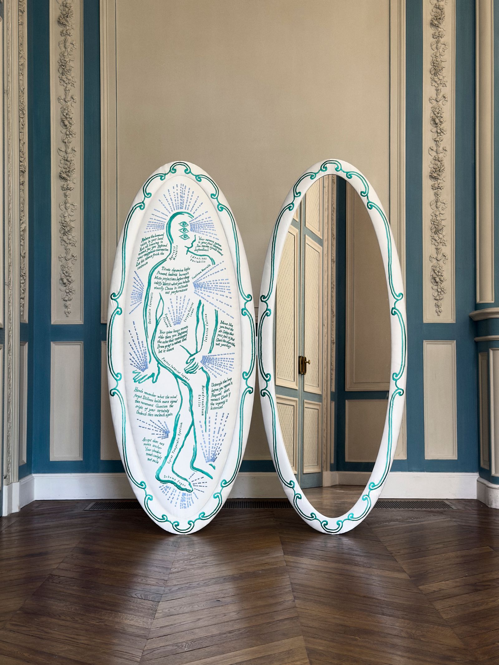 design miami paris Duyi Han mirror ai generation in art