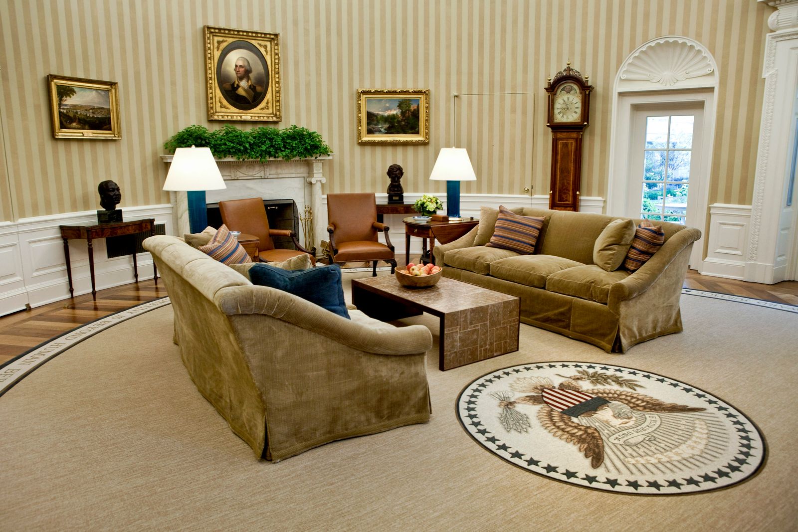 The Obama Oval Office.