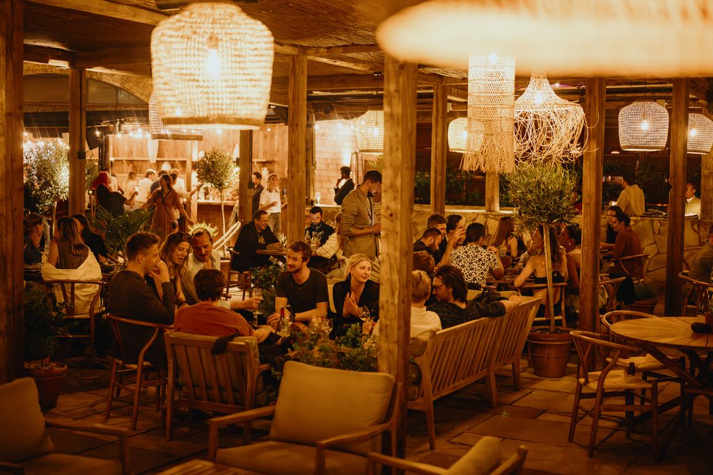 Tucked beneath the railway arches behind Borough Market Pyro feels like a discovery cabanastyle interiors flickering...