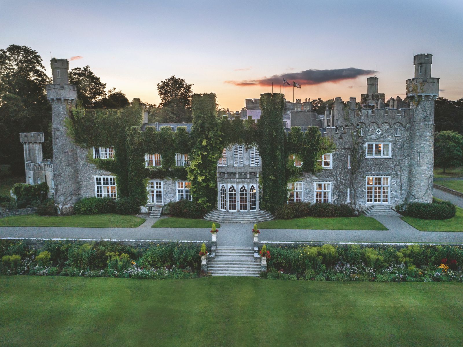 Luttrellstown Castle a wedding present from Ernest Guinness to his eldest daughter Aileen.