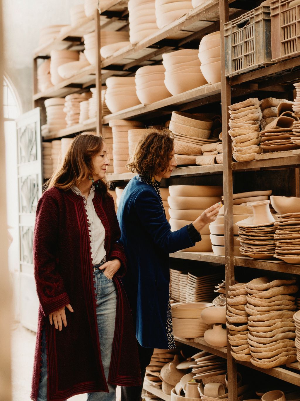 At AbraCadabra pottery.