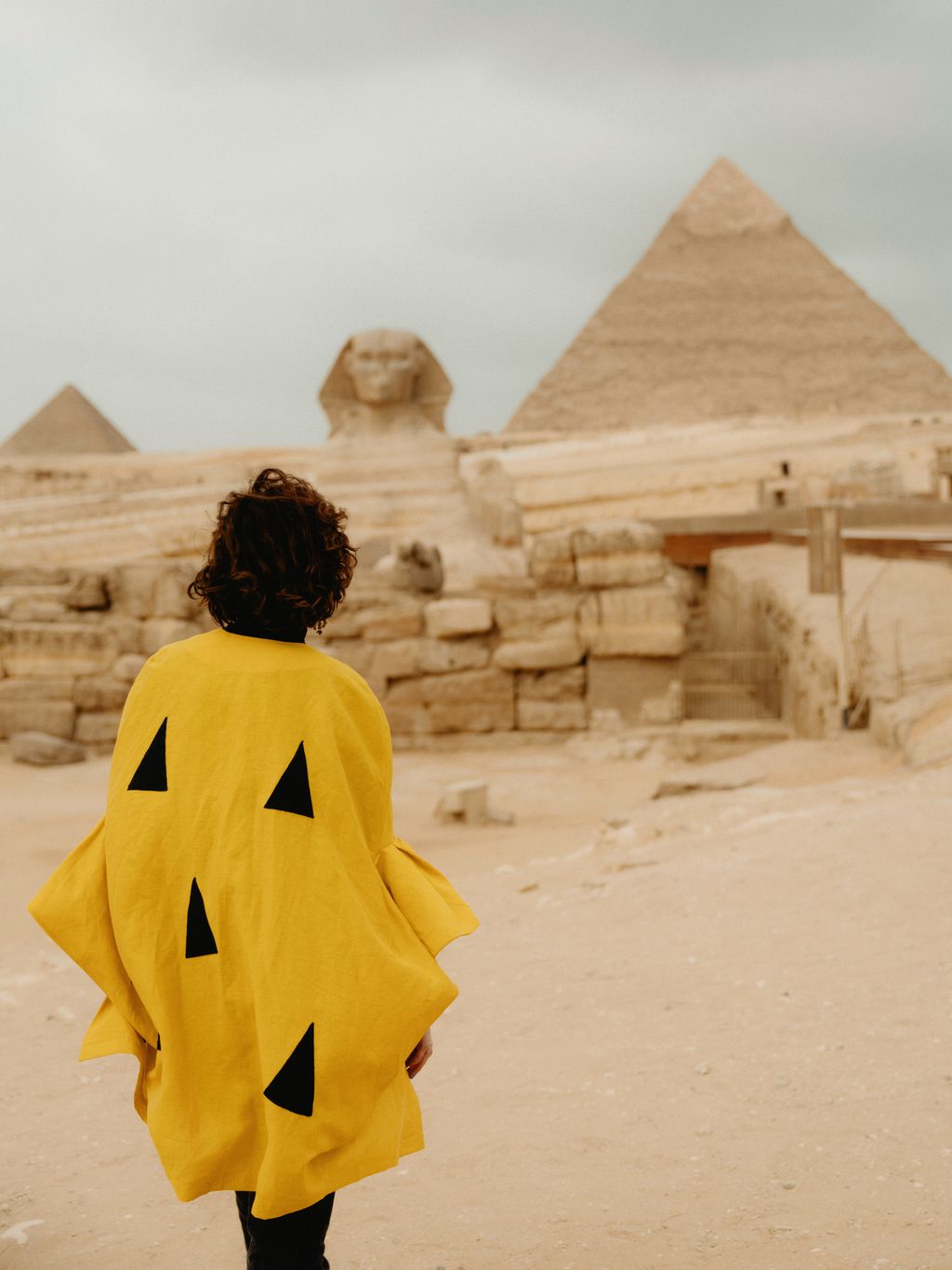 The pyramids.