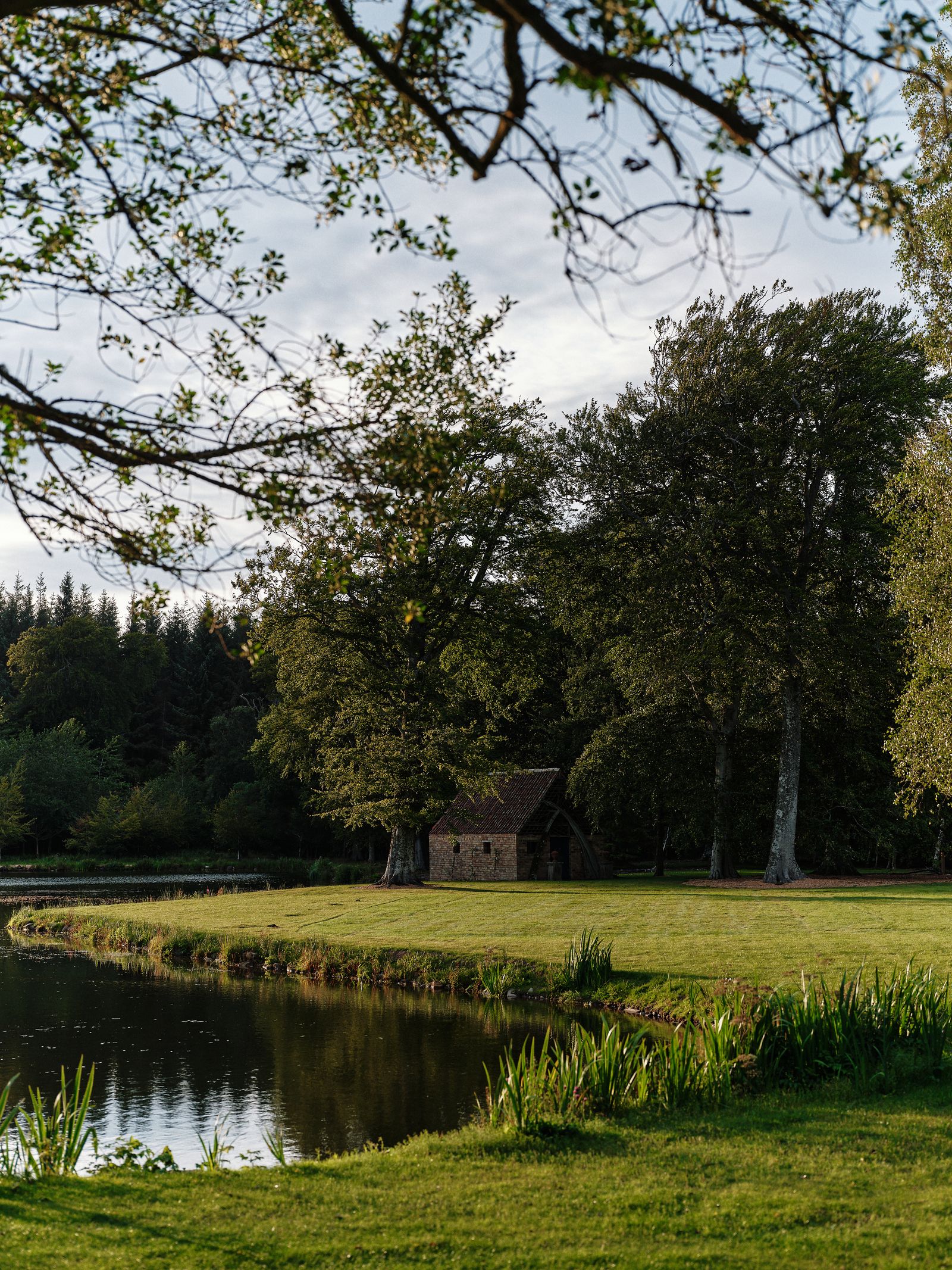 The grounds.