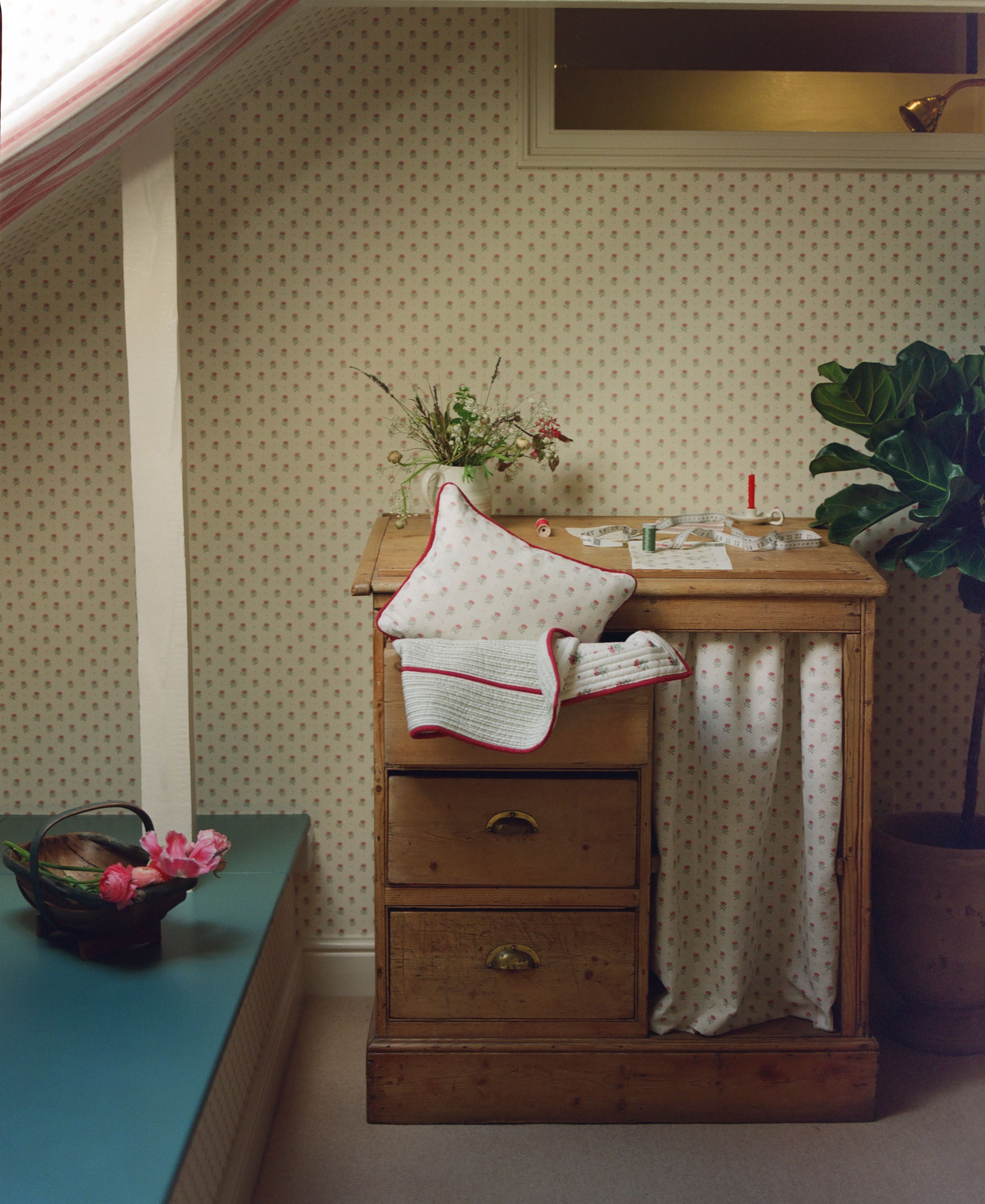 Image may contain: Drawer, Furniture, Plant, Potted Plant, Indoors, Interior Design, and Cabinet