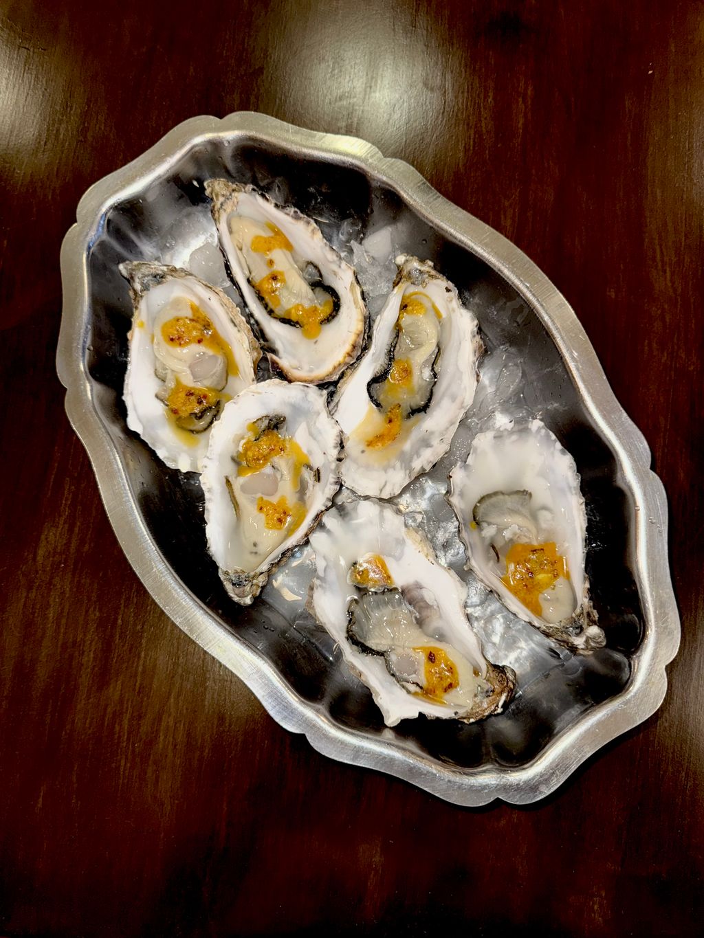 Image may contain Egg Food Seafood Animal Sea Life Invertebrate and Oyster