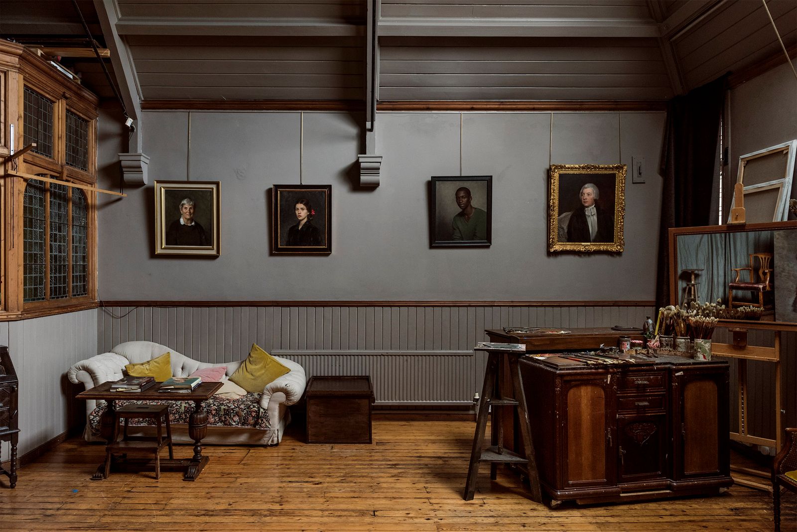 Image may contain Edward Jenner Baciro Dj Indoors Interior Design Hardwood Wood Floor Flooring and Person