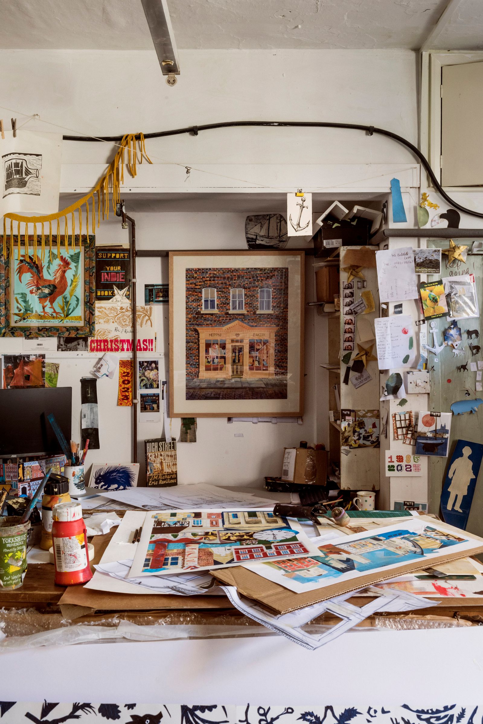 Image may contain Architecture Building Factory Manufacturing Indoors and Workshop