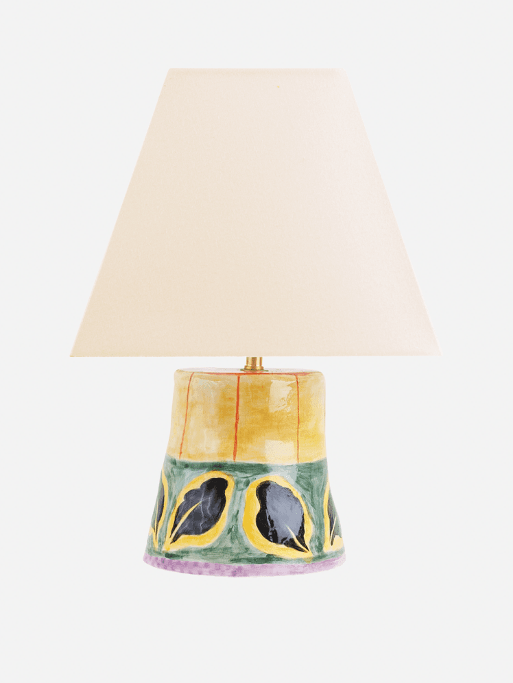 Image may contain: Lamp, Lampshade, and Table Lamp