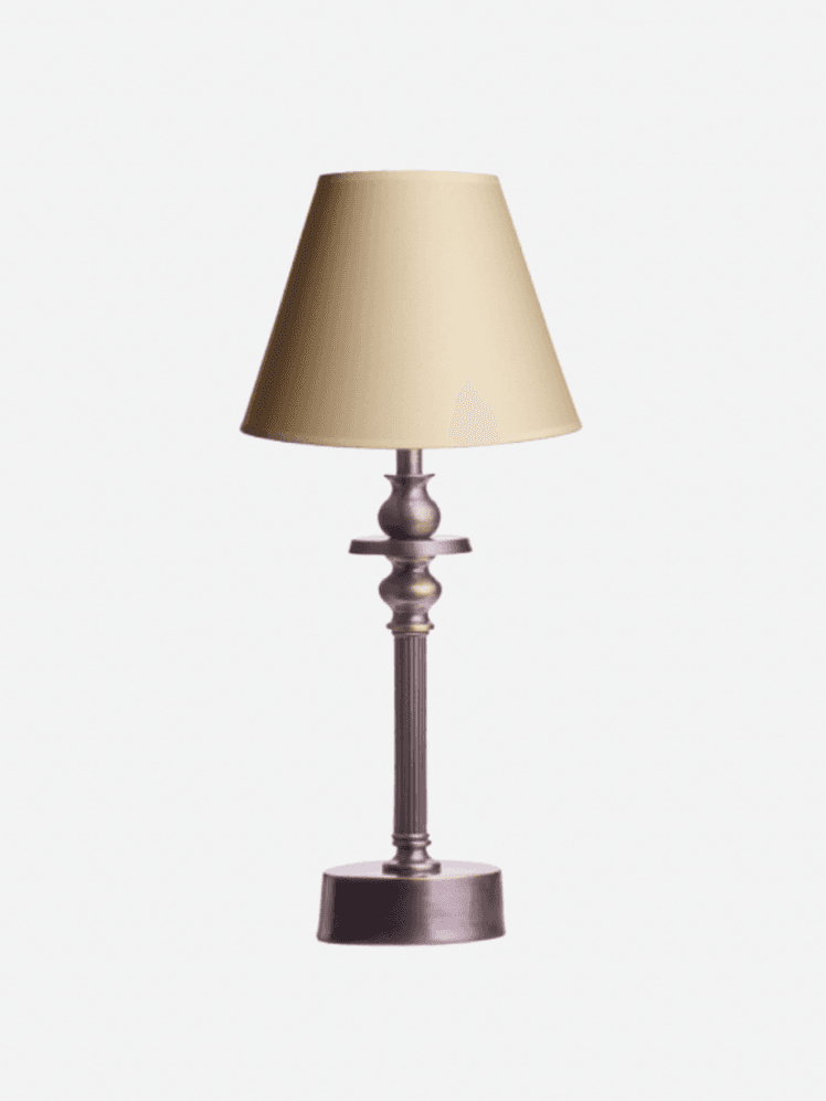 Image may contain: Lamp, Table Lamp, and Lampshade