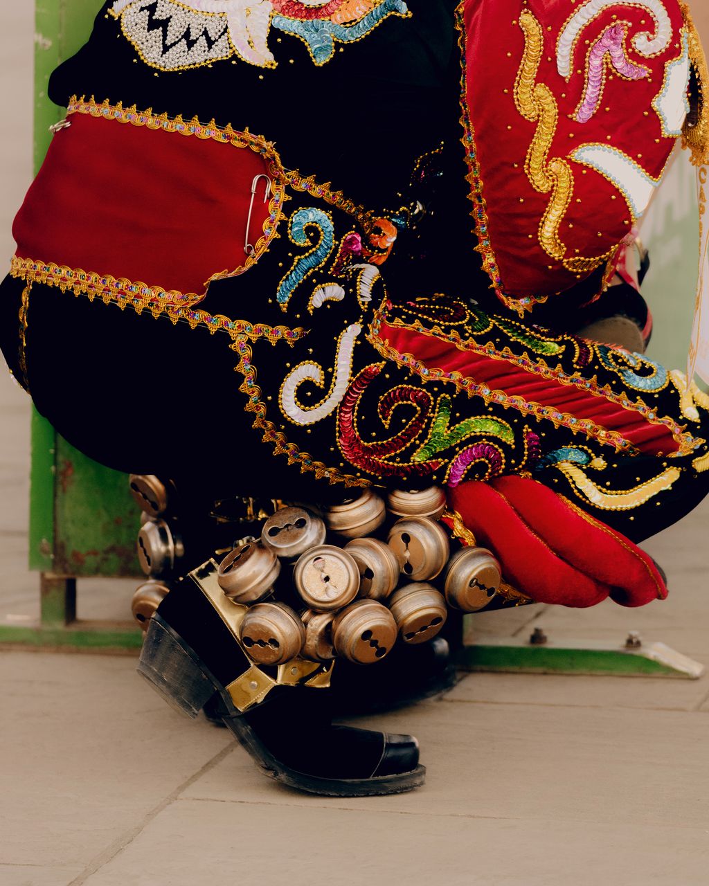 Image may contain Adult Person Pattern and People