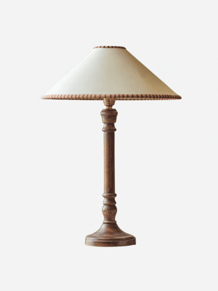 Image may contain: Lamp, Lampshade, and Table Lamp