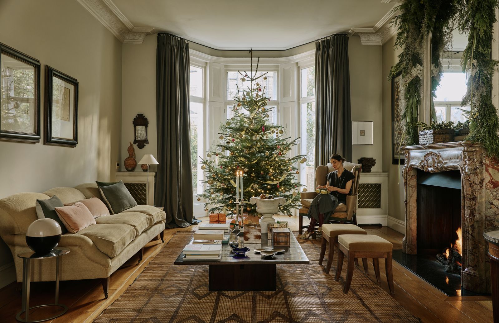 Image may contain Clothing Footwear High Heel Shoe Adult Person Christmas Christmas Decorations Festival and Window