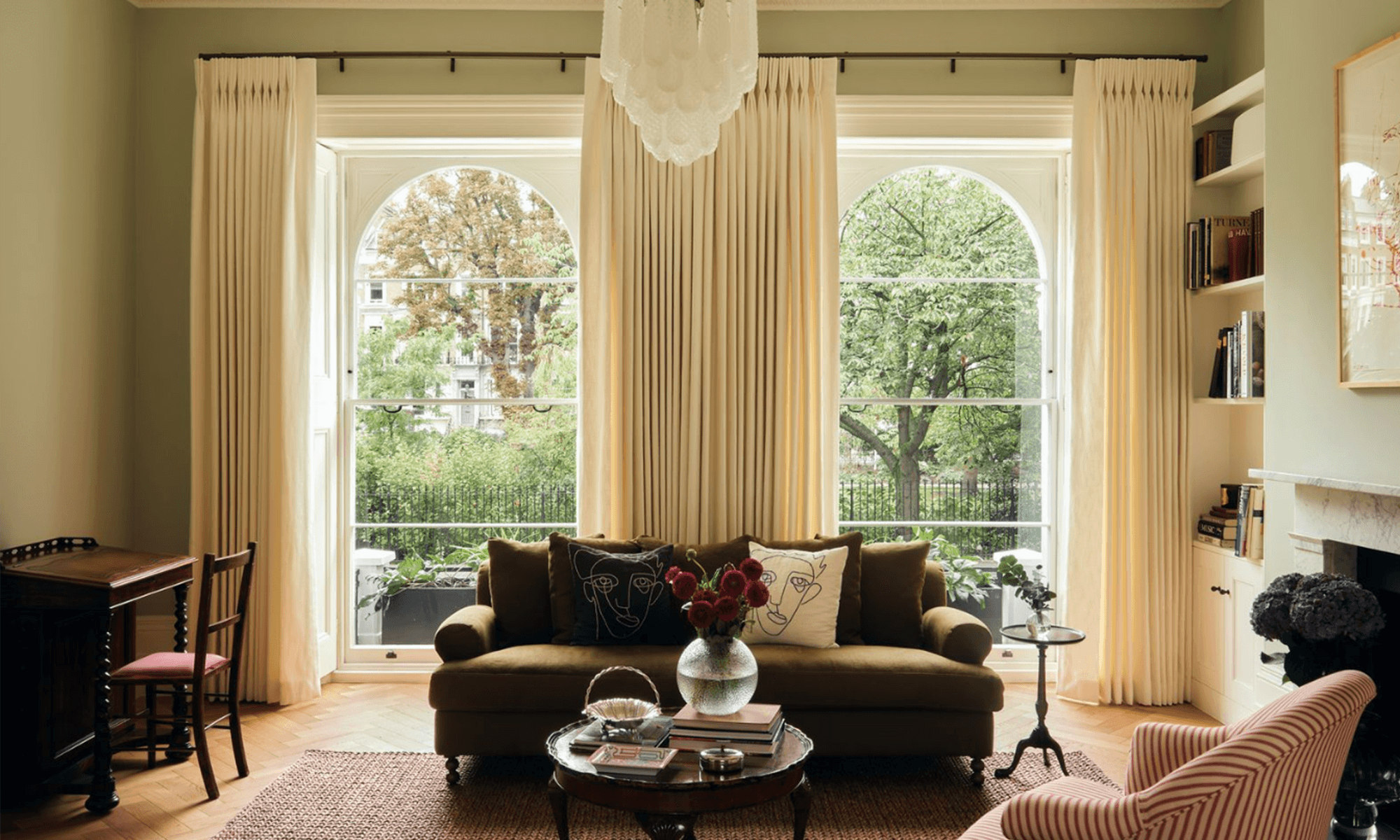 Image may contain: Architecture, Building, Furniture, Indoors, Living Room, Room, Interior Design, and Home Decor