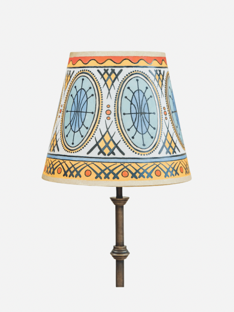 Image may contain: Lamp, Lampshade, and Table Lamp