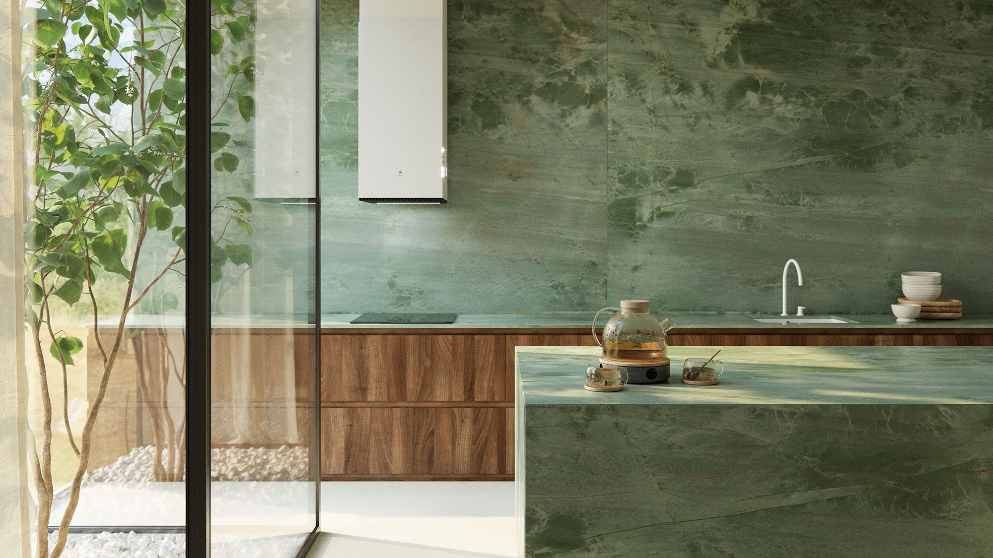 Image may contain: Indoors, Interior Design, Floor, and Flooring